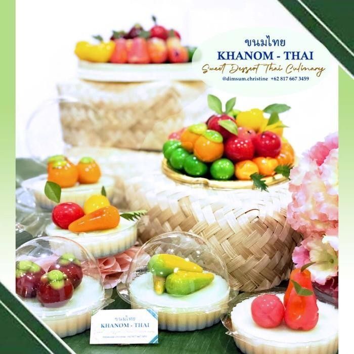 IX KUE BASAH THAI LUKCHUP JAJANAN PASAR TAMPAH BESEK HAMPERS GIFT BIG