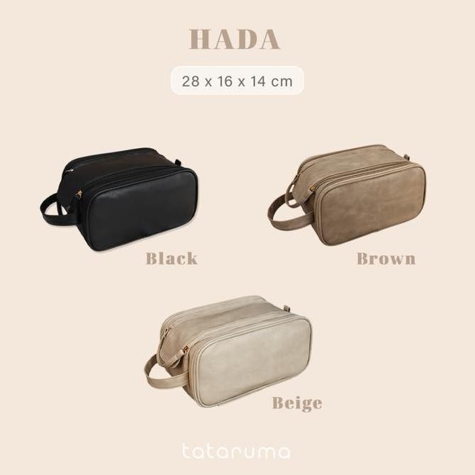 HADA - Pouch Make Up Tas Kosmetik Skincare Storage Bag Traveling Jumbo