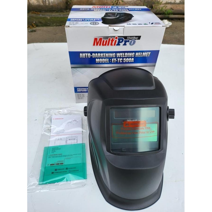 Kedok Las Auto Welding Multipro Topeng Las Otomatis 500A Bonus Kaca Co