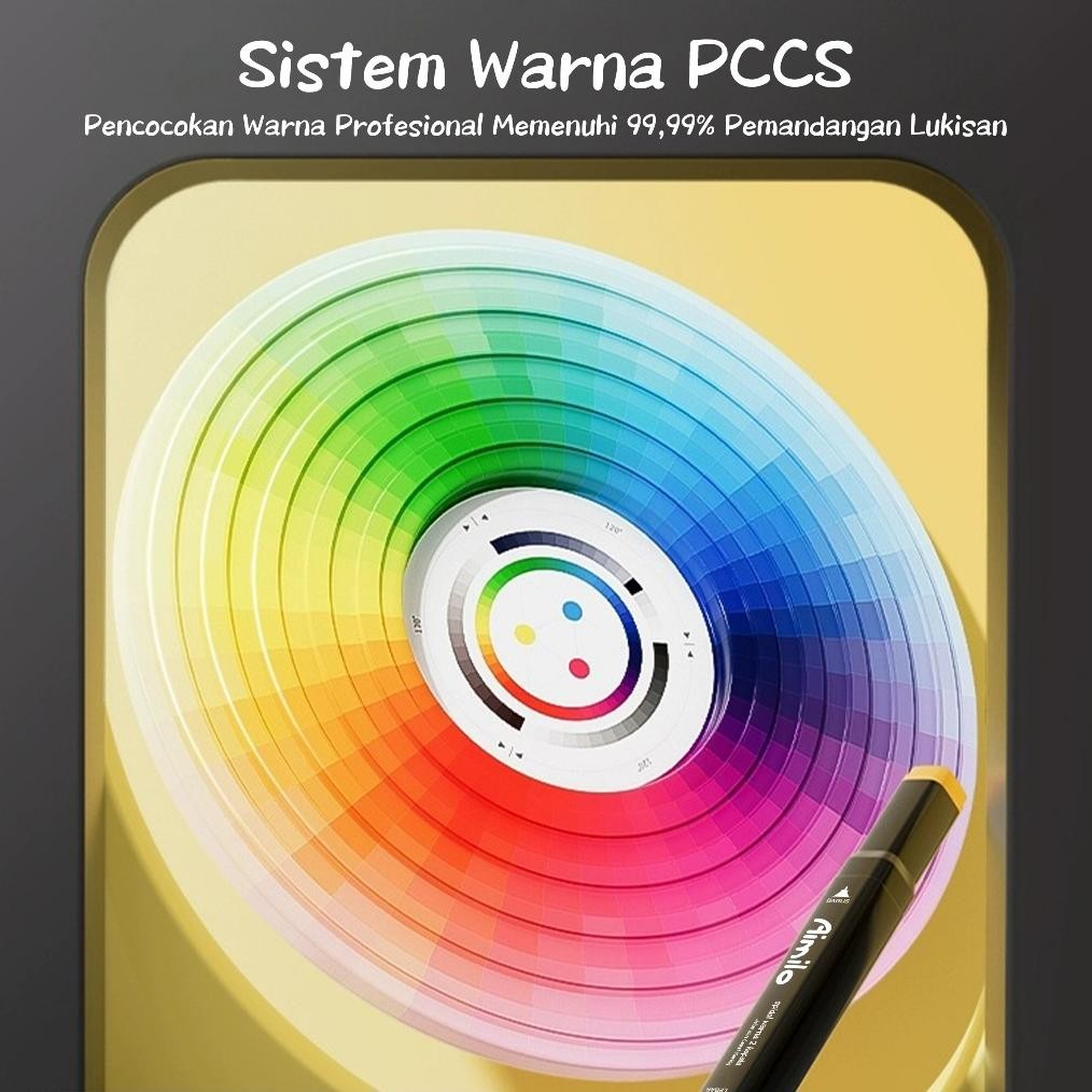 

Aimilo Spidol Warna Warni 1 Set Sketch Marker 2 Tips Kartun Marker Set 24/36/48/60/80 Warna