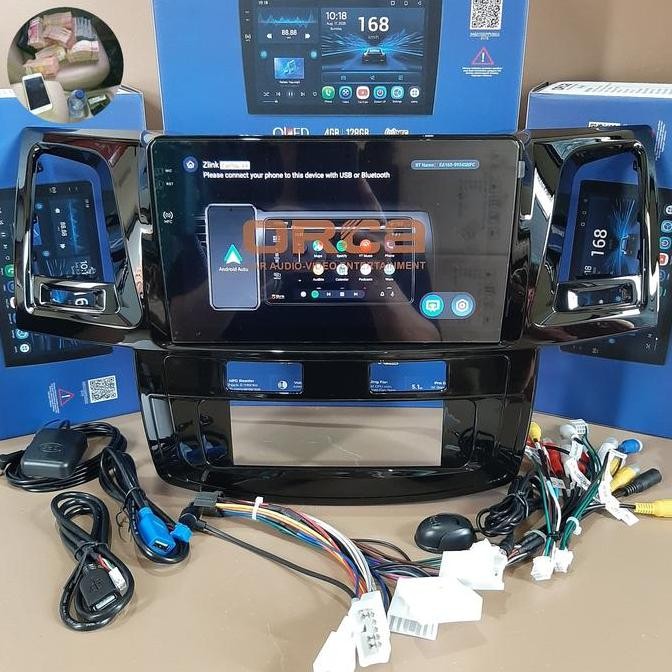 HEAD UNIT ANDROID FORTUNER LAMA ANDROID ORCA ADR 9988 CALAY