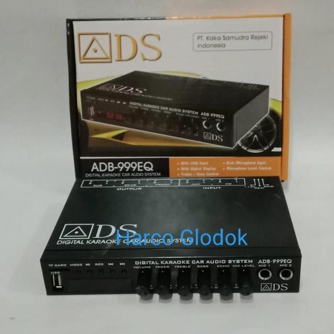 Parametrik Pre Amp ADS ADB-999EQ EQULIZER ADS -999EQ Bluetooth