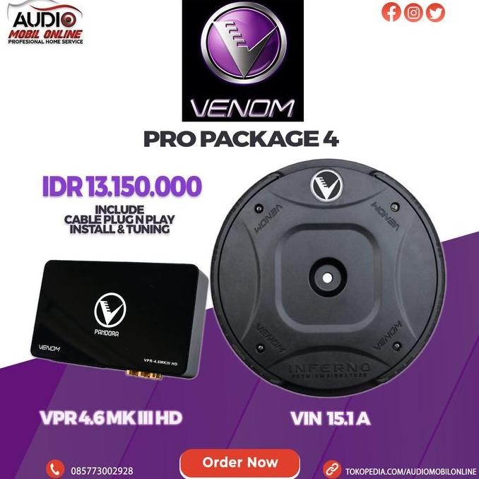 VENOM Pro Package 4 (VPR 4.6 MKIII HD & VIN 15.1 A)