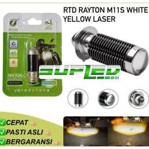LAMPU UTAMA MOTOR RTD RAYTON M11S PUTIH KUNING biled  h6 rtd  rayton Laser Motorcycle