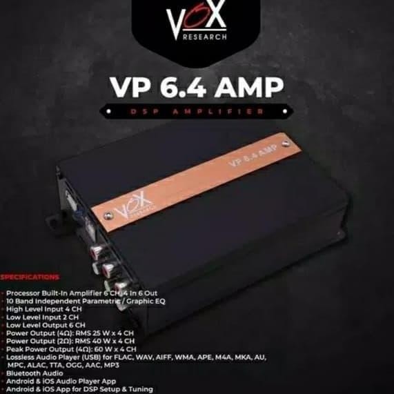 Processor Vox Research VP 6.4 AMP