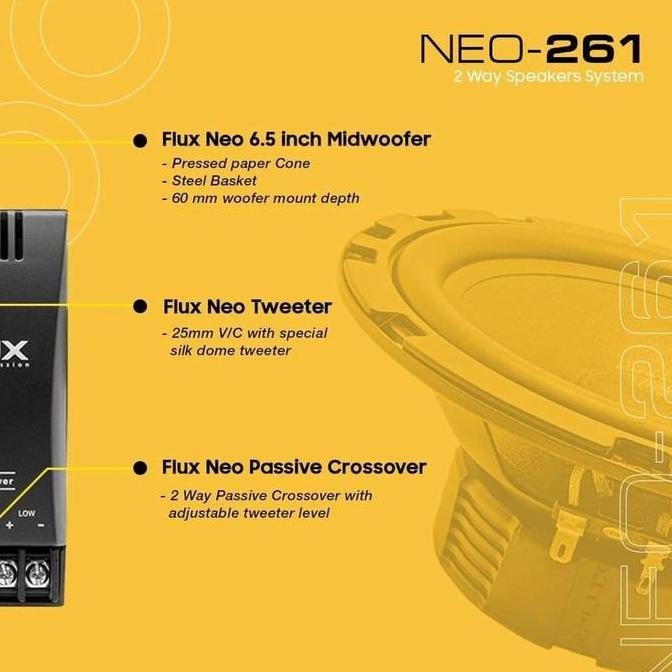 Speaker 2way Flux Neo-261