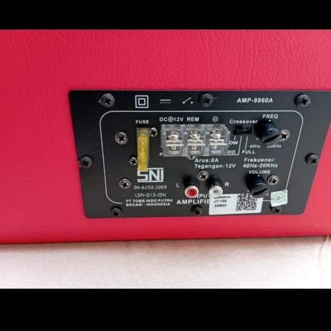 Basstube Aktif JB Tech JT-1 / Bassbox Aktif JB Tech JT 1 / Subwoofer Aktif JB Tech 10 INCH / Bass Bo