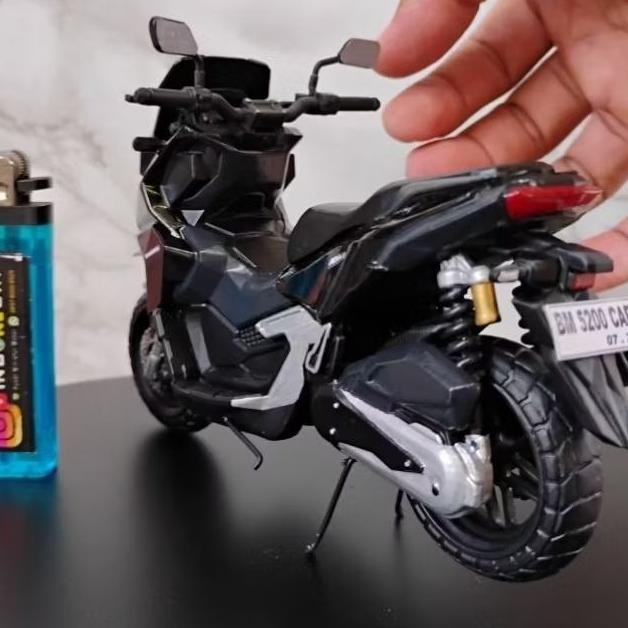 Diecast Miniatur Motor Honda Adv Custom Pesanan Khusus Skala 112
