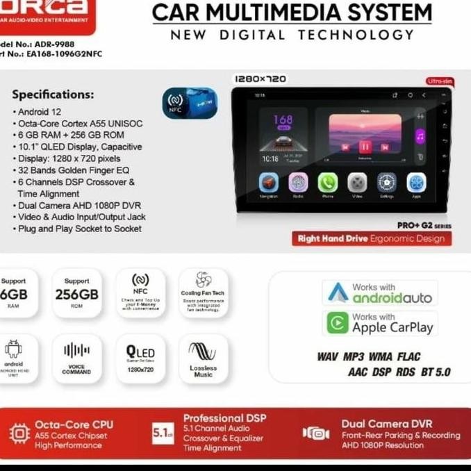 ANDROID ORCA ADR-9988 PRO+ GEN2 "9