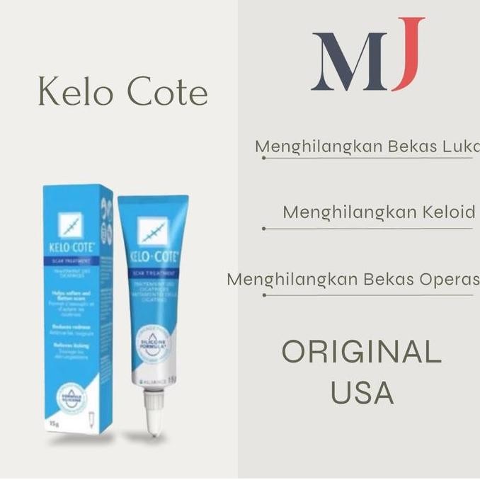 Kelo Cote Gel Asli Penghilang Bekas Luka Operasi