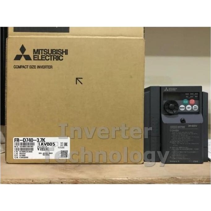 Fr-D740-3.7 K Fr D 740 3.7 Kw D740 3,7 Kw Inverter Mitsubishi Electric New Stok