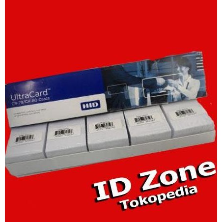 

Premium Kartu PVC Blank Card Putih Polos HID Noco Fargo CR 80 54x86cm 81754