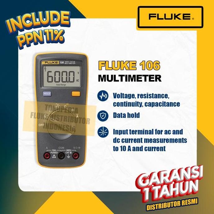 Fluke Digital Multimeter 106 Co