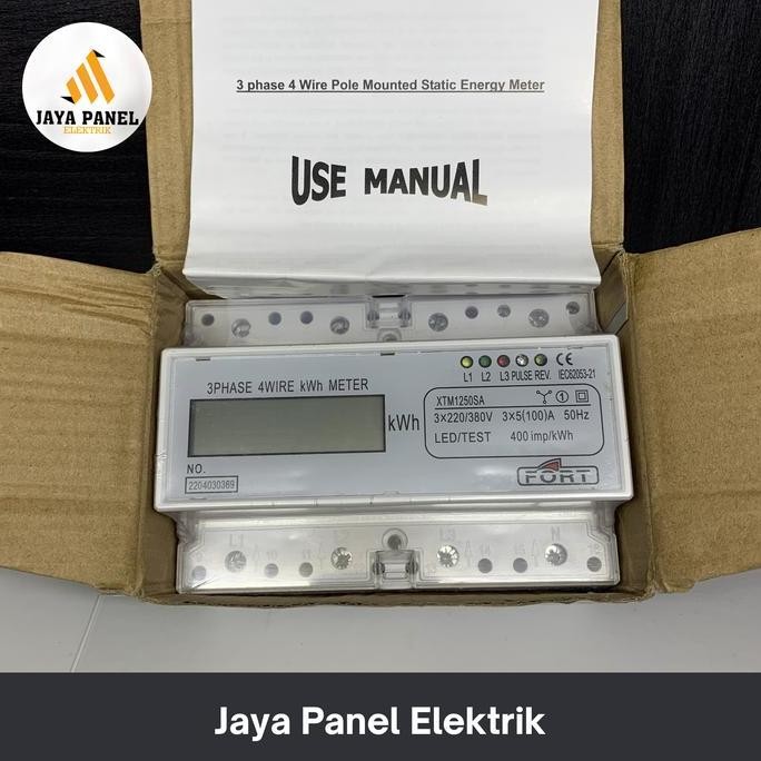 Kwh Meter Digital 3 Phase Fort/Kwh Meter 3 Phase 4 Wire Xtm1250Sa Co