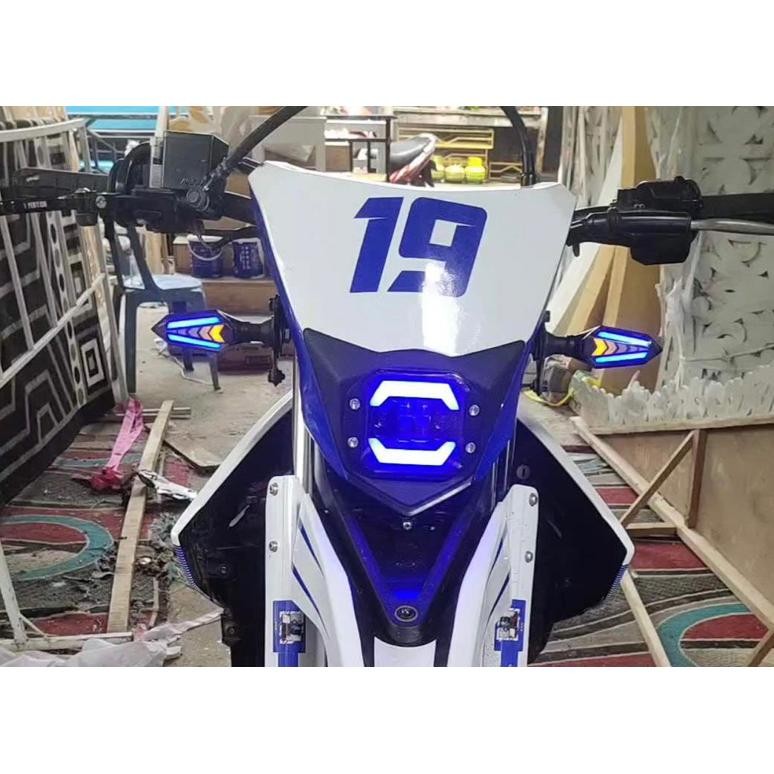 Diskon Lampu Led Fleksibel Running Sen-Lampu Sen Led Universal Sen Running Model Lidi Diskon