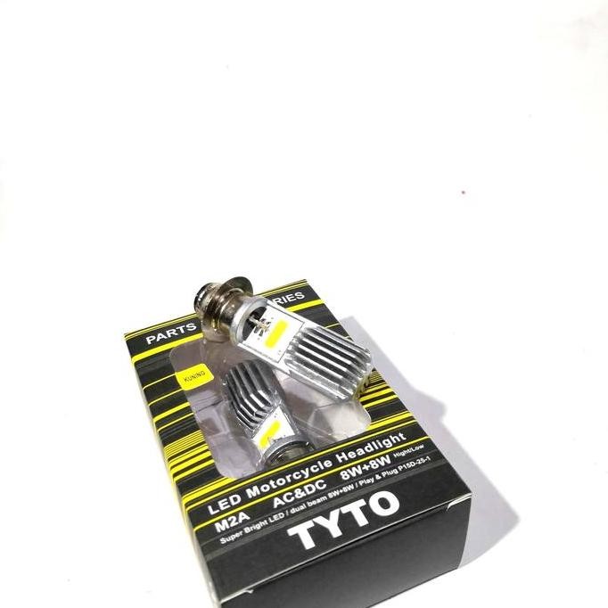 Lampu Depan Led Bohlam Depan Led Motor Kuning Bebek Matic Universal Restock