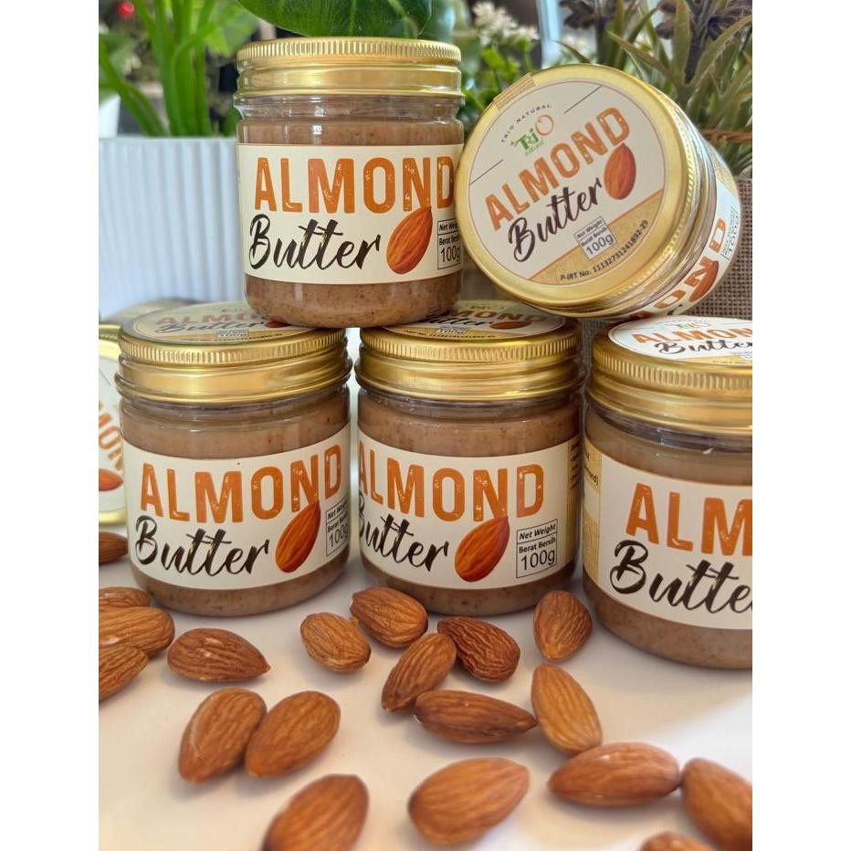 

Trio Natural Almond Butter - Selai Kacang Almond Premium