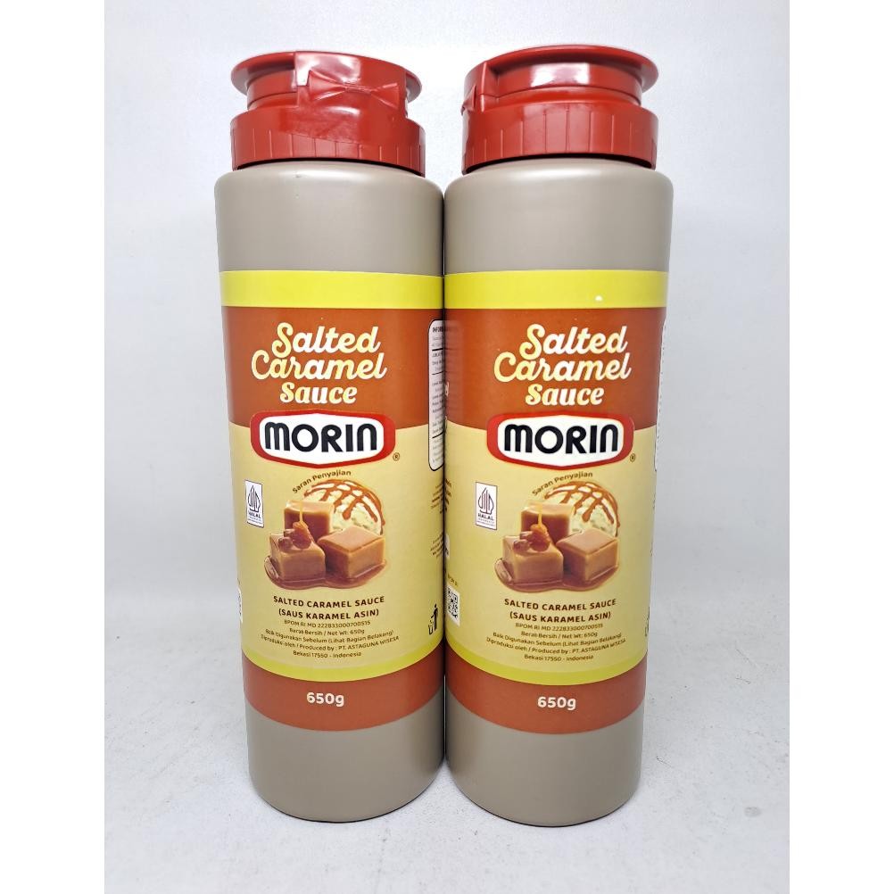 

Morin Salted Caramel Tube 650g
