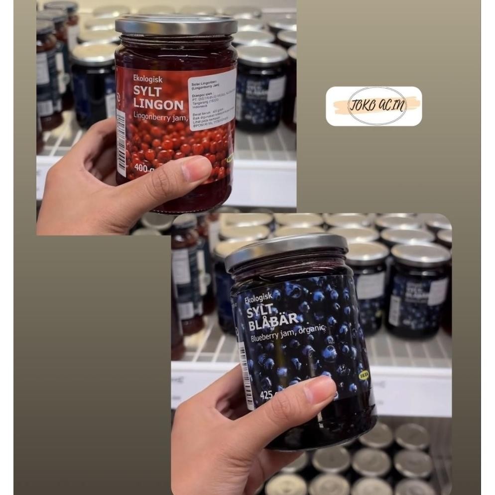 

SYLT BLABAR Selai buah, selai blueberry, selai lingonberry