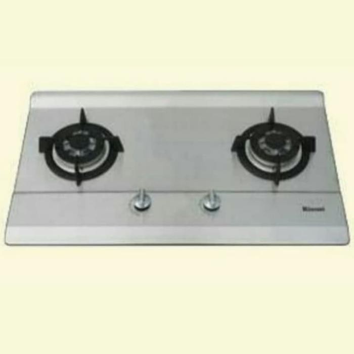 (Terbaru) Kompor Tanam Rinnai Rb 72 Sv S/Kompor Tanam Dua Tungku Stainless Rinai Bestseller