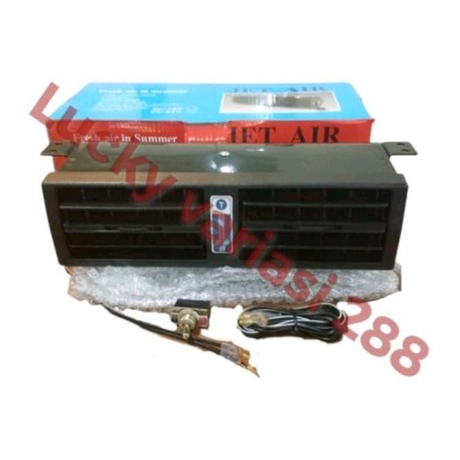 Kipas Angin Model Kisi Kisi Ac Mobil/ Jet Air / Kipas Angin Tengah 12V Dan 24 V Car