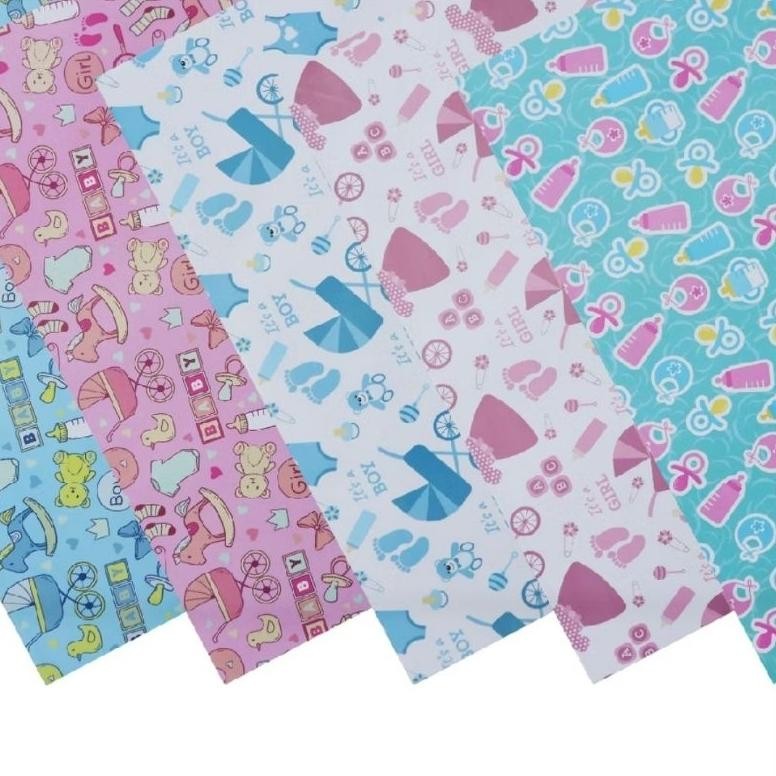 

Berkualitas Kertas Kado Glossy Motif Celebration Isi 50Pcs Berkualitas