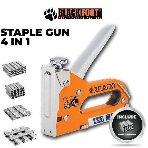 

Blackfoot Staple Gun 4 In 1 Alat Tembak Steples Hekter Tembak Staples Gun Co