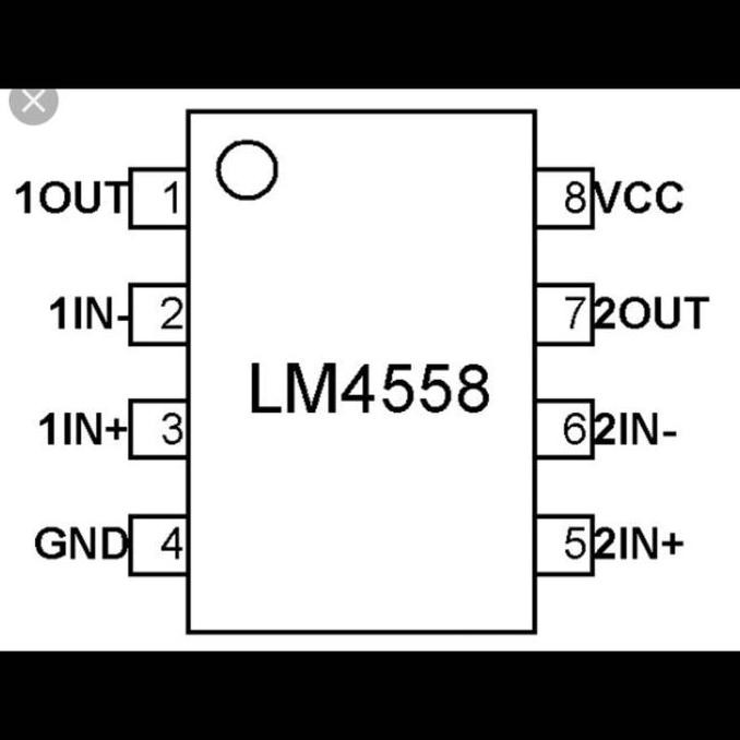 ( JRC 4558 ) JRC2073 JRC4560 JRC4580 JRC4565 HA17458 LM358 TL072 TL082