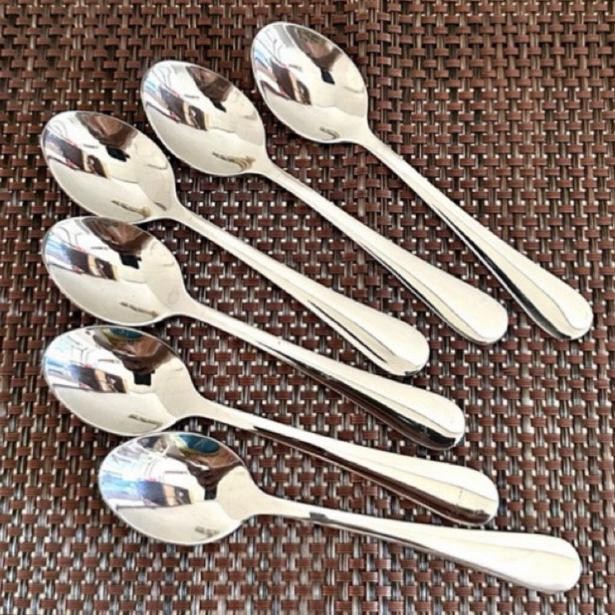 Bisa Cod Sendok Teh Kopi Stainless Tebal Premium Hotel / Sendok Teh Pendek Stainless / Sendok Teh Pa