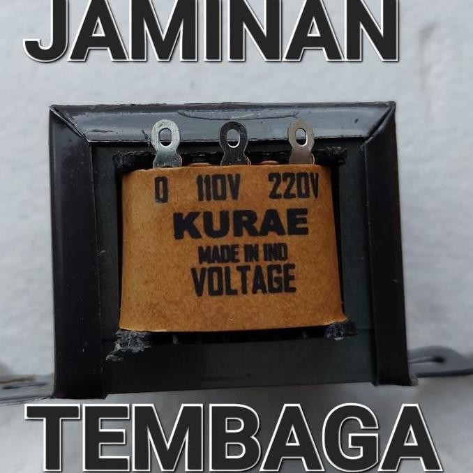 NOL TRAVO 1A NOL TRAFO 1 AMPERE A 0 O BUKAN CT KURAE INPUT 110V 0V 220V OUTPUT AC 0V ENGKEL 6V 7V5 7