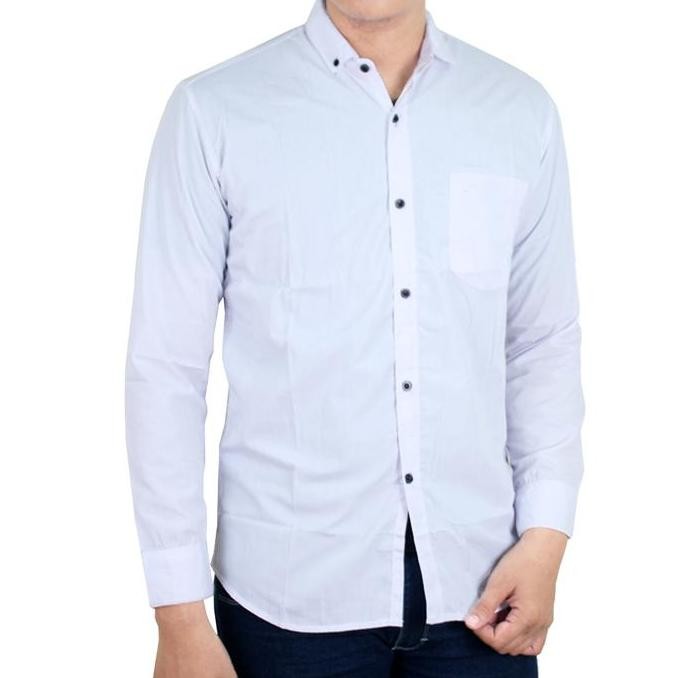 Korea Fashion Style Kemeja Pria LNG 975