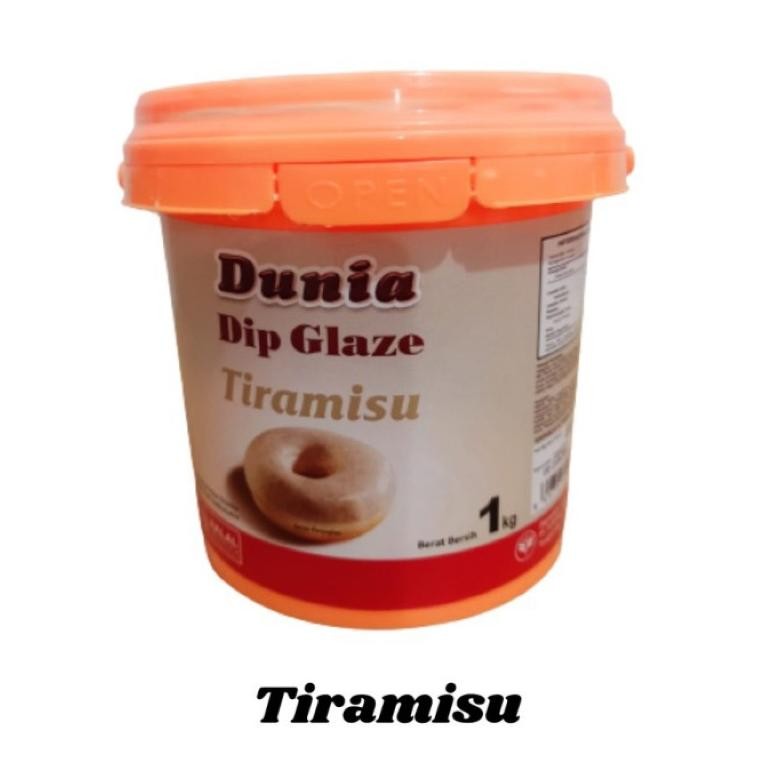 

Dunia Dip Glaze Eco Tiramisu 1kg Ekonomis