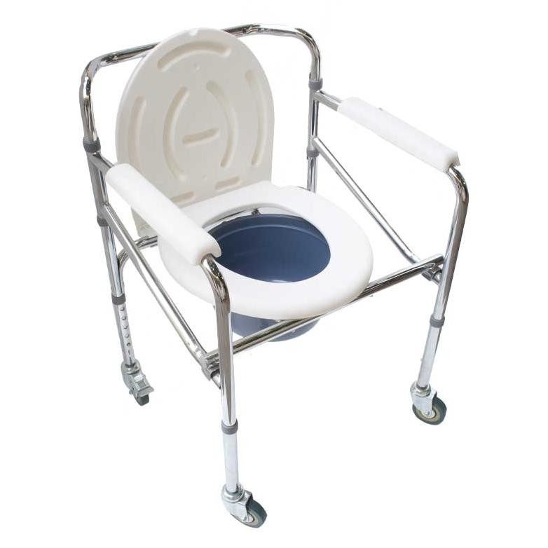 SELLA Commode Chair Commode Lipat Kursi BAB / Kursi Buang Air Besar Roda Tipe 696 Sella MURAH