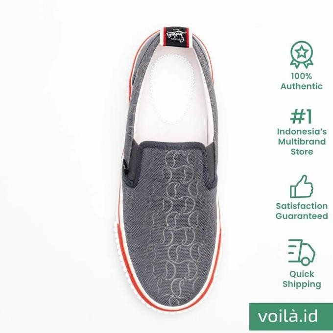 Voilaid Christian Louboutin Pedro Boat Jacquard Slip-On Sneakers Smoky