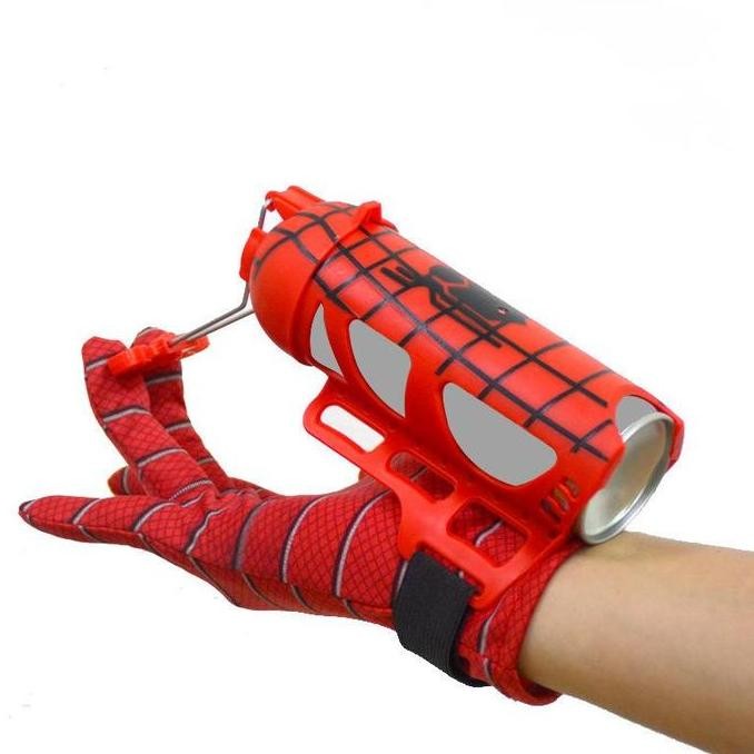 Mainan Spider Man Permainan Anakanak Laki Laki Spray Mainan Anak Sarung Tangan Spidermen Superhero  