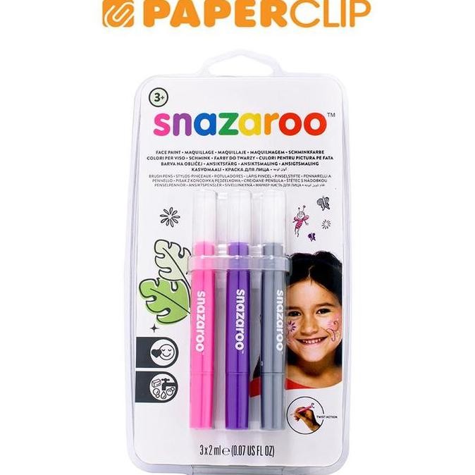 

HOT SALE! FACE PAINTING SNAZAROO BRUSH PEN FANTASY 1180141SN