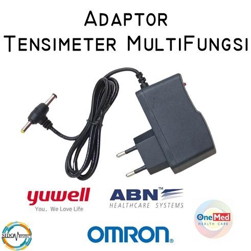 AC Adaptor Omron Tensimeter HEM 8712 7120 7130 7111 7156 7200 Adapter MURAH