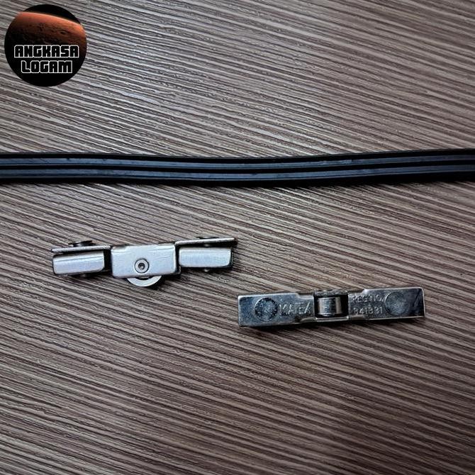 Rel Kaca Aluminium Etalase