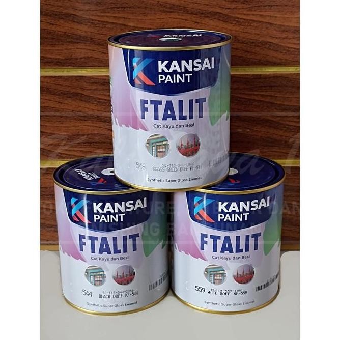 

Cat Minyak Kansai Ftalit Warna Kf-545 Middle Green Doff 1 Kg / Cat Besi Kayu Logam