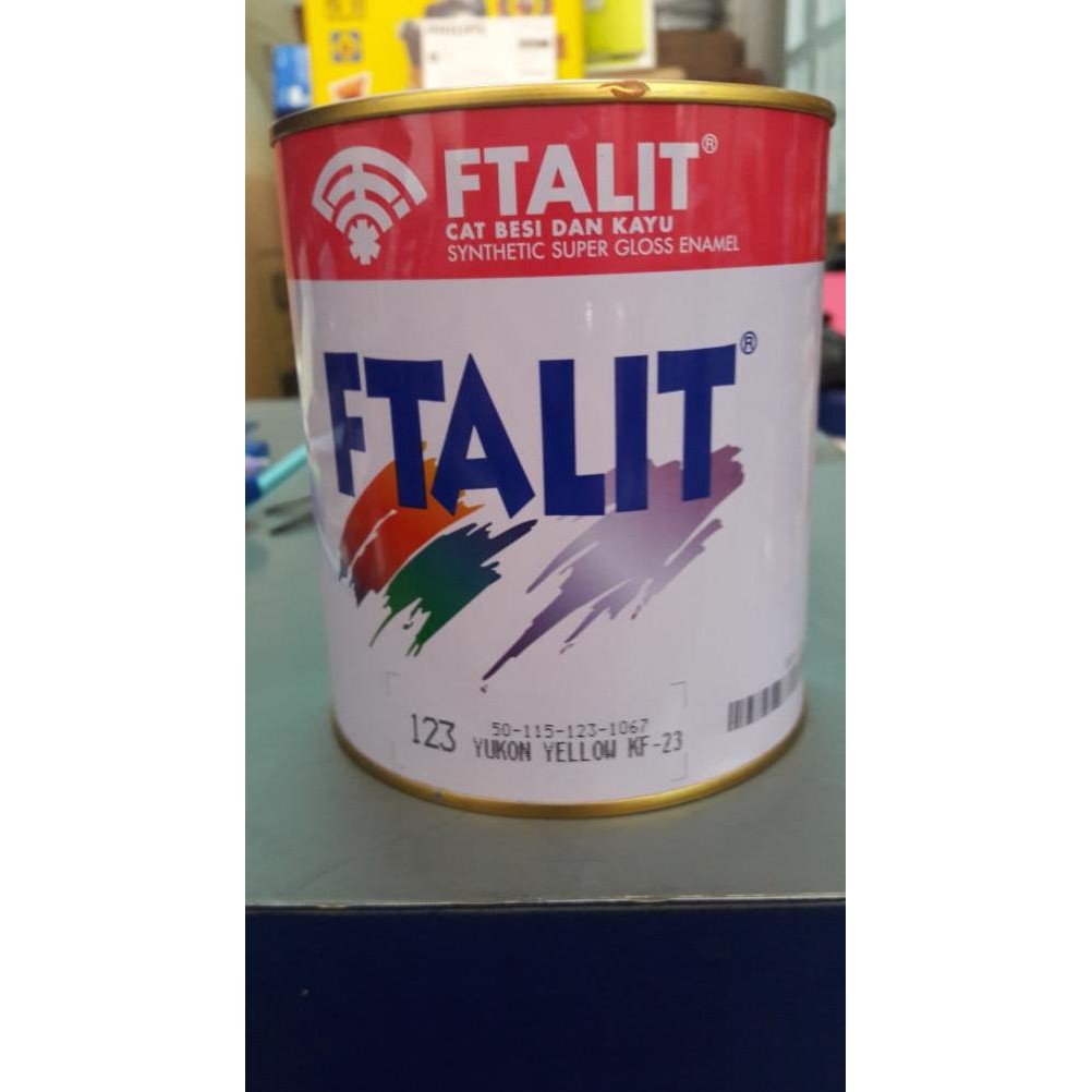 

Cat Minyak Ftalit 123 Yukon Yellow 1 Kg