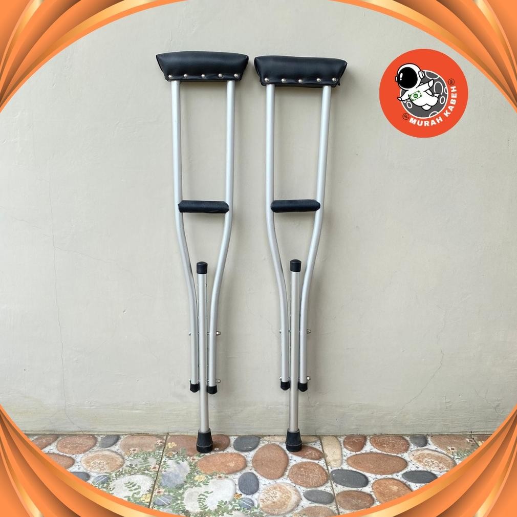 Tongkat Ketiak Anak / Alat Bantu Jalan Anak (Egrang / Krek Ketiak / Kruk Ketiak / Kruk Crutch) MURAH