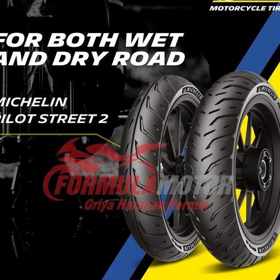 Ban Michelin Pilot Street 2 Tubeless Ban Motor Ring 14 17 Tubles