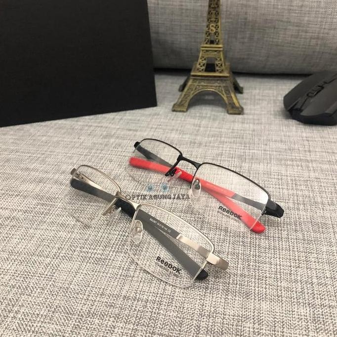 Exclusive Frame Kacamata Minus Baca Pria Reebok High Quality - Premium