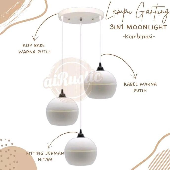 Lampu Hias Lampu Gantung Pvc Minimalis Hiasan New Stok