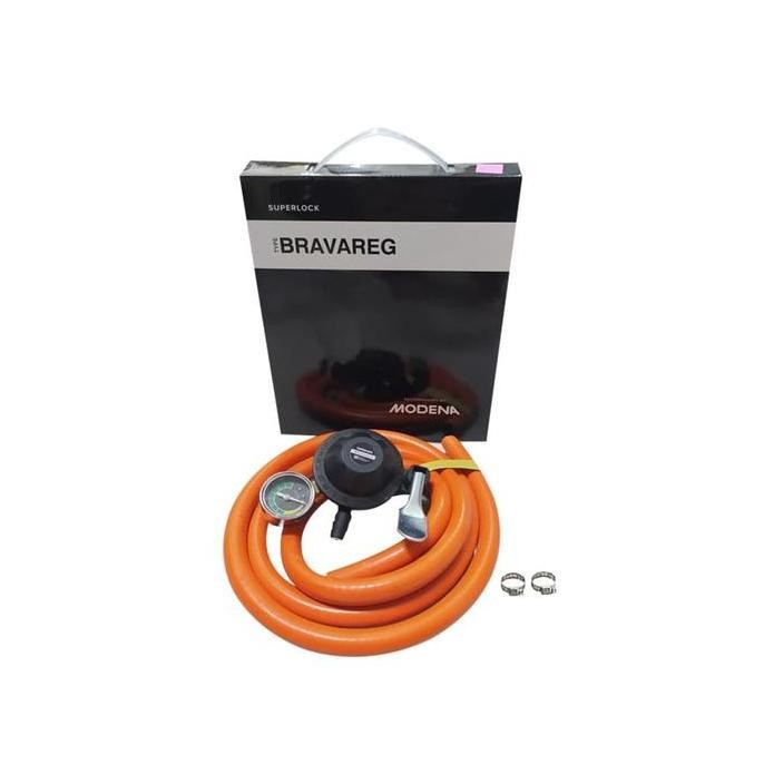 REGULATOR KOMPOR OVEN WATER HEATER GAS MODENA BRAVAREG LR 1