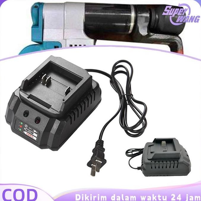 21V 2A Charger Baterai Bor Charger Bor Baterai Makita Charger Makita Adaptor Impact Wrench Kabel Cas