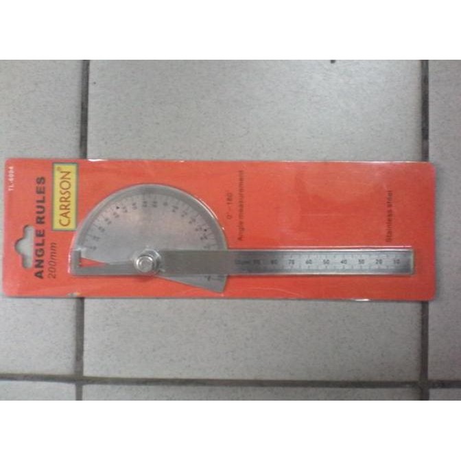 

Carrson Angle Rules / Busur Derajat