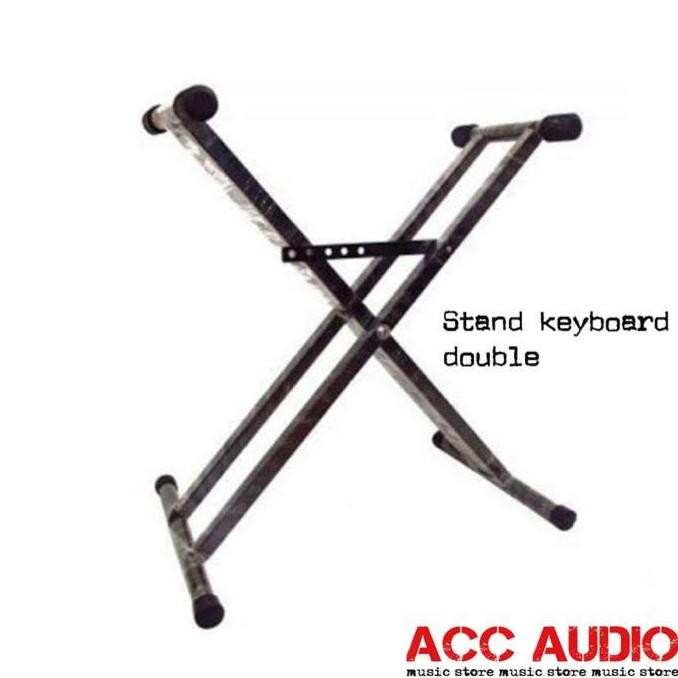 Stand Keyboard Double / Kaki Keyboard Double