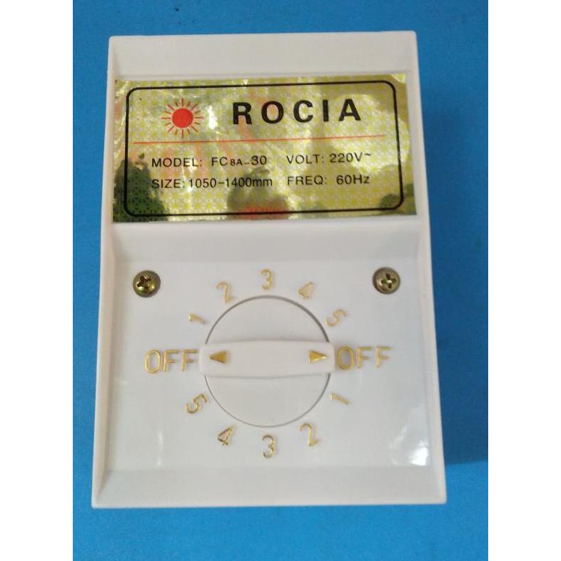 DB109 }} Switch Kipas angin baling besi/ saklar kipas angin baling besi ROCIA