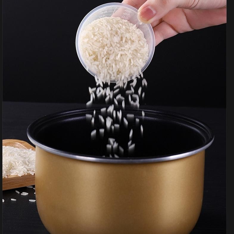 Bisa Cod (2 pcs) Gelas Takar Beras / Cup Takaran Beras 120 Ml / Cup Literan Beras / Gelas Ukur Takar